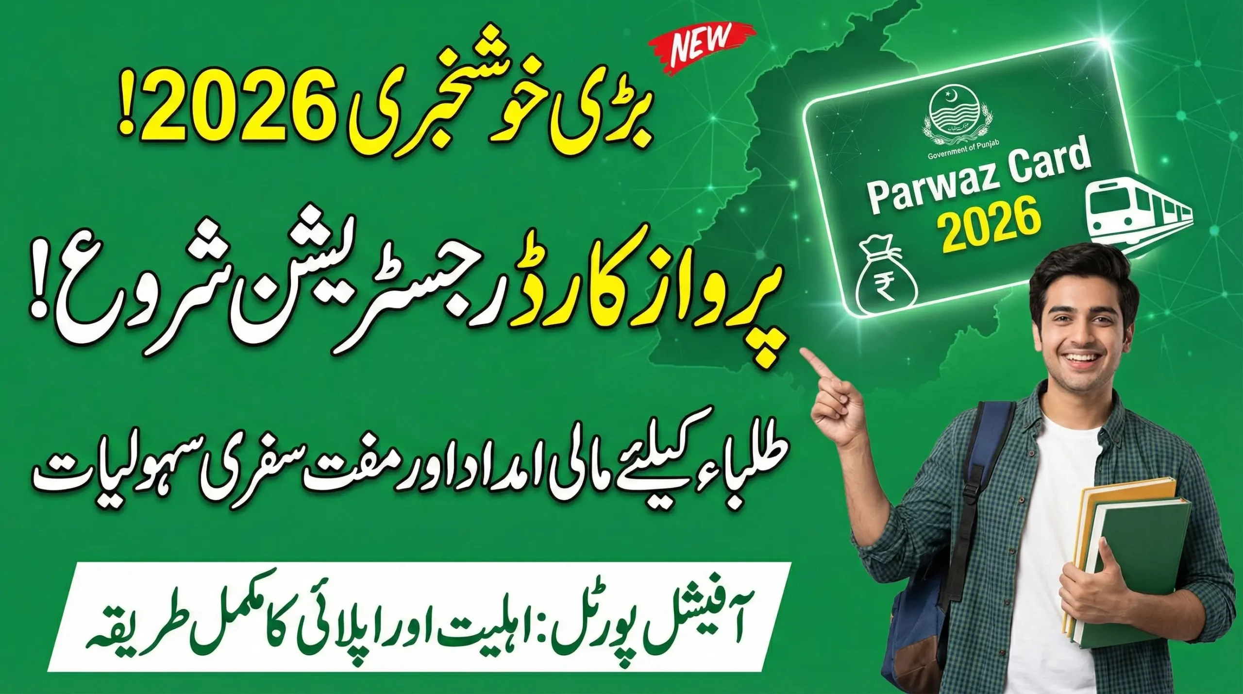 Parwaz Card Official Website 2026 Complete Registration & Eligibility Portal