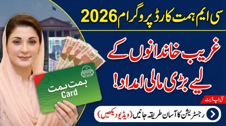 CM Himmat Card Program 2026 – Step-by-Step Registration & Eligibility Details