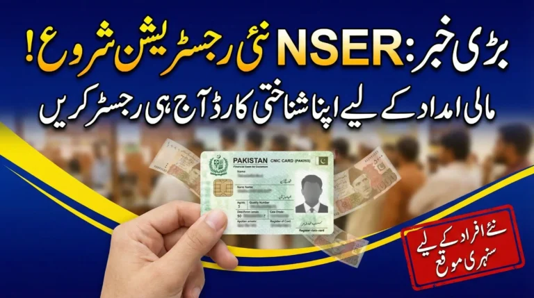 Register CNIC in NSER – Step-by-Step Registration Method for New Applicants